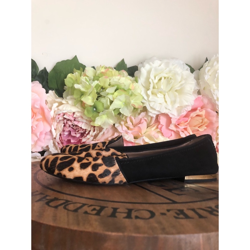 Franco Sarto Leopard Flats